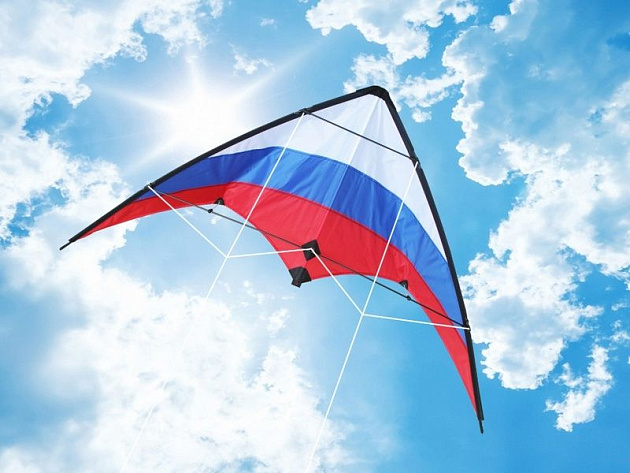 Управляемый воздушный змей HasiKites скоростной «Россия 180