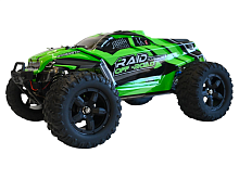 Радиоуправляемый монстр Remo Hobby Brushless (зеленый) 4WD 2.4G 1/14 RTR