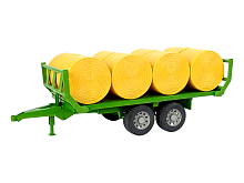 Прицеп для трактора Double Eagle для перевозки рулонов сена 1/16