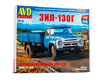 Сборная модель AVD Бортовой автомобиль ЗИЛ-130Г