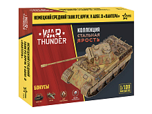 Сборная модель ZVEZDA Немецкий танк "Пантера" WT, 1/100