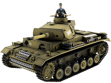 Р/У танк Taigen 1/16 Panzerkampfwagen III (Германия) PRO (для ИК танкового боя) 2.4G RTR