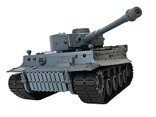 Р/У танк Heng Long 1/26 Tiger I ИК-версия, пульт MHz, RTR