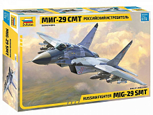 Сборная модель ZVEZDA Многоцелевой фронтовой истребитель МиГ-29 СМТ, 1/72