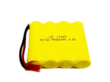 Аккумулятор Ni-Cd 400mAh, 4.8V, JST для Huina 1331, 1332
