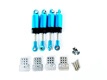 Амортизаторы WPL металлические, с удлинителями и крепежом (4 шт) для C14, C24