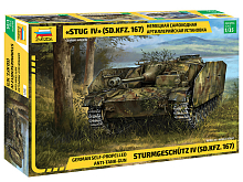 Сборная модель ZVEZDA Немецкая самоходная артиллерийская установка StugG IV (SD.KFZ.167), 1/35