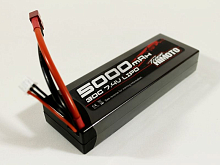 Аккумулятор Li-Po Himoto 5000mAh, 7,4V, 30C, T‐plug