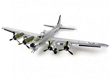 Радиоуправляемый самолет Top RC B17 серебристый 1875мм PNP