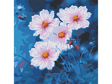 Картина по номерам 30х30 КАМЕЛИЯ (16 цветов)