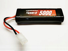 Аккумулятор Ni-Mh Spard 5000mAh, 7,2V, Tamiya