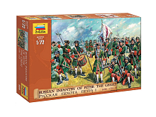 Сборные солдатики ZVEZDA Русская пехота Петра I, 1/72