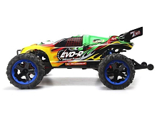 Радиоуправляемая трагги Remo Hobby EVO-R TWINS MOTOR UPGRADE (зеленая) 4WD 2.4G 1/8 RTR