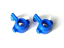 Капролоновые поворотные кулаки для Remo Hobby 1/16, синие, тюнинг  (2 шт)