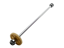 Вал G6976 в сборе с шестернями для Remo Hobby