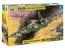 Сборная модель ZVEZDA Советский штурмовик Су-25, 1/72