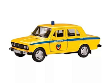 Машина Autotime "LADA 2106" милиция СССР 1:36