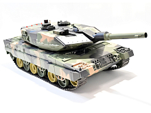 Радиоуправляемый танк Heng Long HL3809-01 1/24 Leopard A5, стреляет шариками, RTR