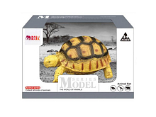 Фигурка игрушка MASAI MARA MM218-375 серии "Мир диких животных": рептилия Желтоголовая черепаха