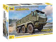 Сборная модель ZVEZDA Российский бронеавтомобиль "Тайфун-К", 1/72