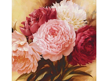 Картина по номерам 30х30 Оттенки розового (20 цветов)