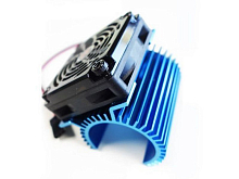Радиатор двигателя с вентилятором Hobbywing Fan-COMBO C1 (вентилятор 5010+ радиатор 3665)