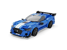 Радиоуправляемый конструктор CaDA спортивный автомобиль Blue Knight 500 (325 деталей)